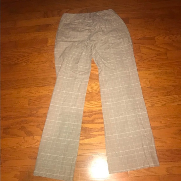 GAP STRETCH Striped Brown & Blue Wide Leg Pants 6 - Picture 5 of 8